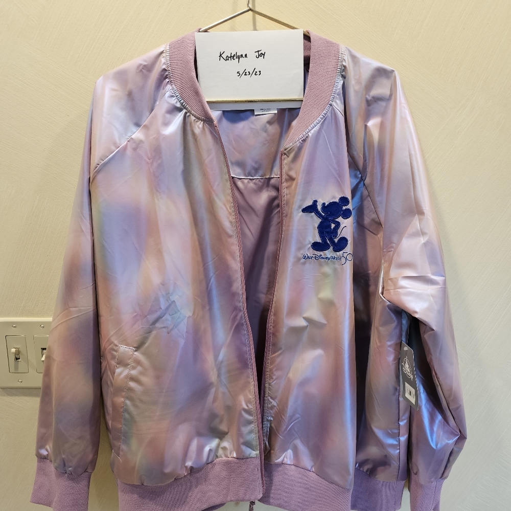 Disney 50th Anniversary Iridescent Jacket size 3XL